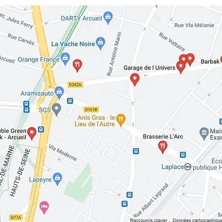 F2 Meuble Rer B La Place/ Gentilly, Proche 75014, Parking Libre, Cc Vache Noir, Complexe Sportif Raspail Arcueil Exterior foto